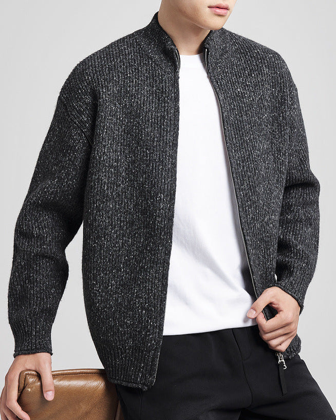 The Winter Textured Knit Cardigan