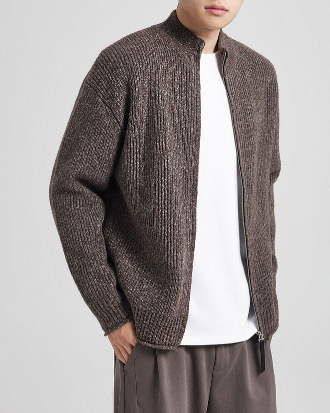 The Winter Textured Knit Cardigan