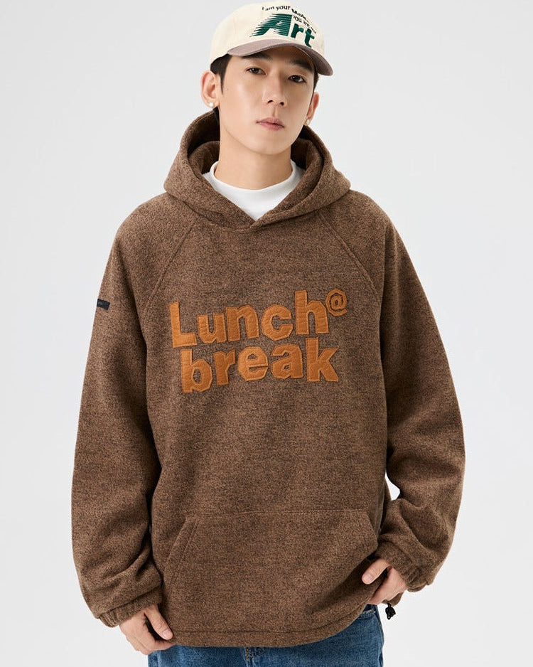 The Elmwood Preppy Vintage Hoodie Jacket