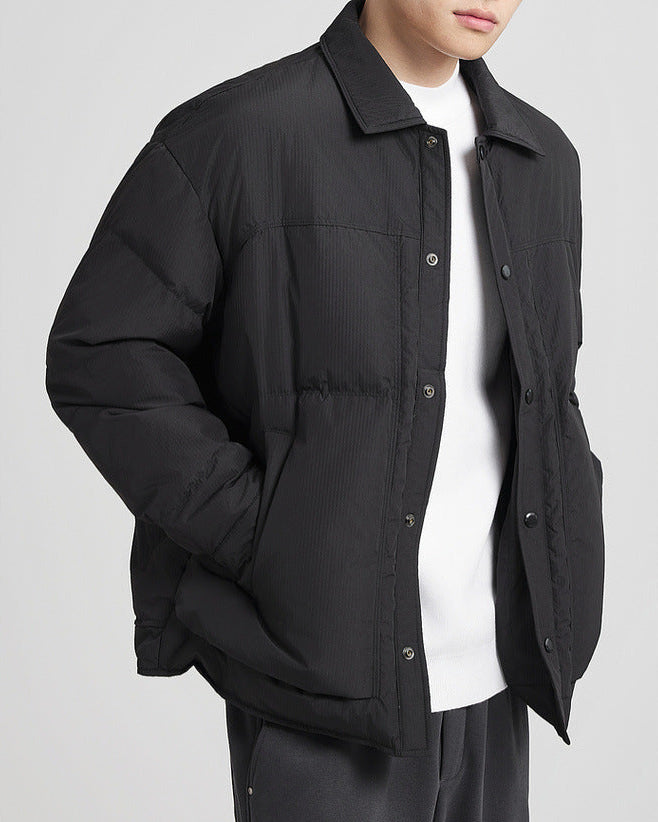 The Winter Plaid Luxe Jacquard Down Jacket