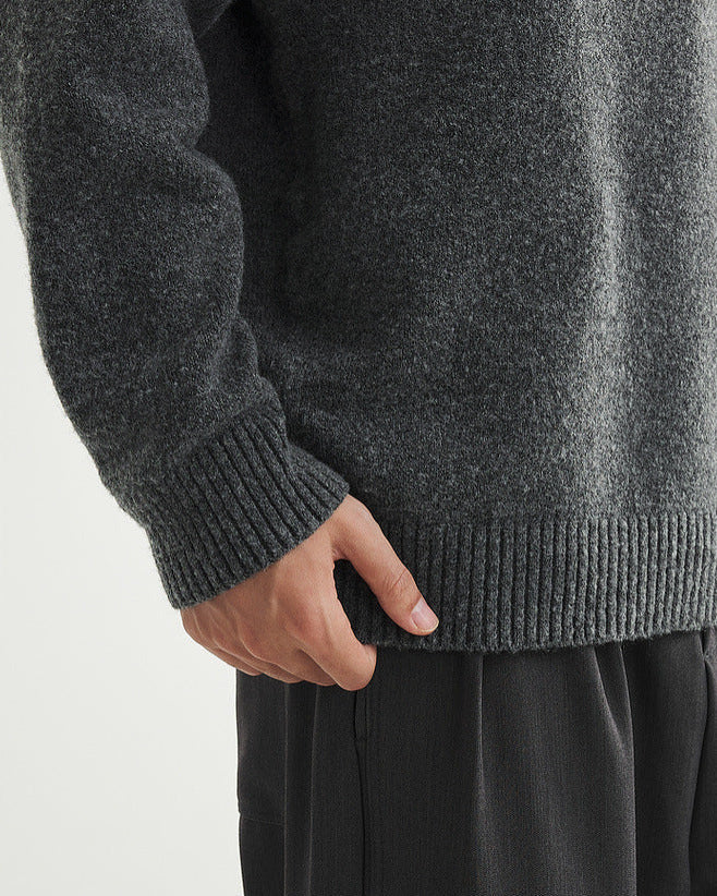 The HeartStitch Embroidered Crew Neck Sweater