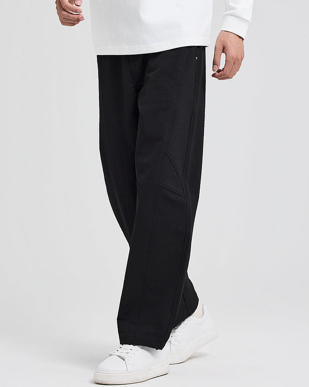 The Beckett Elastic Straight Pants