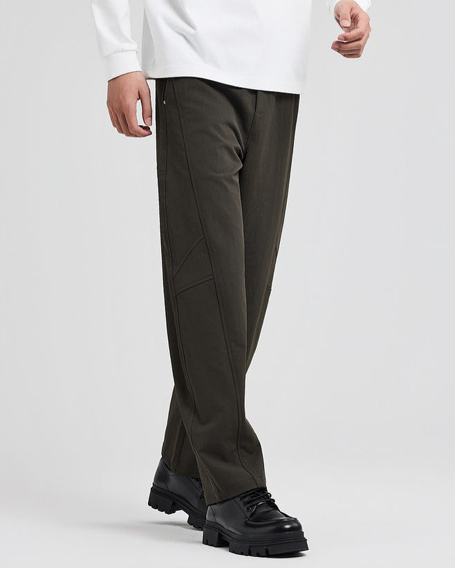 The Beckett Elastic Straight Pants
