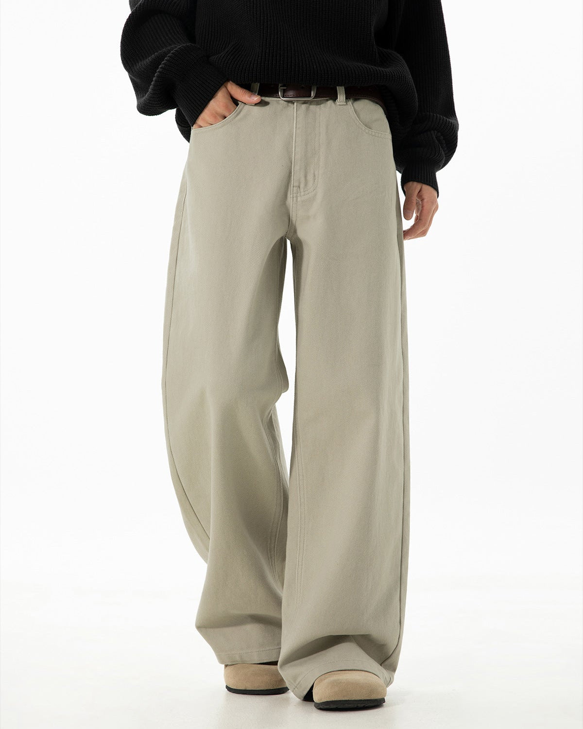 The Twill Ease Straight Jeans