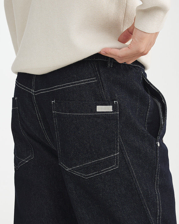 The Barton Twill-Cut Relaxed Scimitar Trouser
