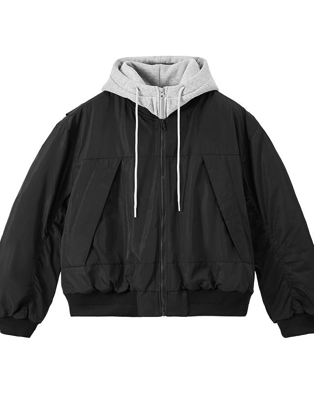 The Detachable Faux Baseball Jacket