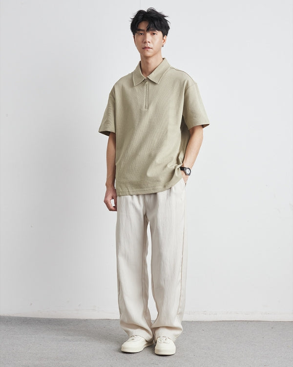 Essential Zip Polo