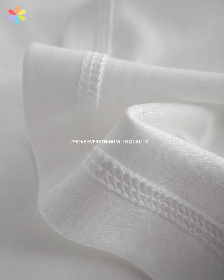 The Light Luxury Pima Cotton Ice Silk Sleeveless T-Shirt