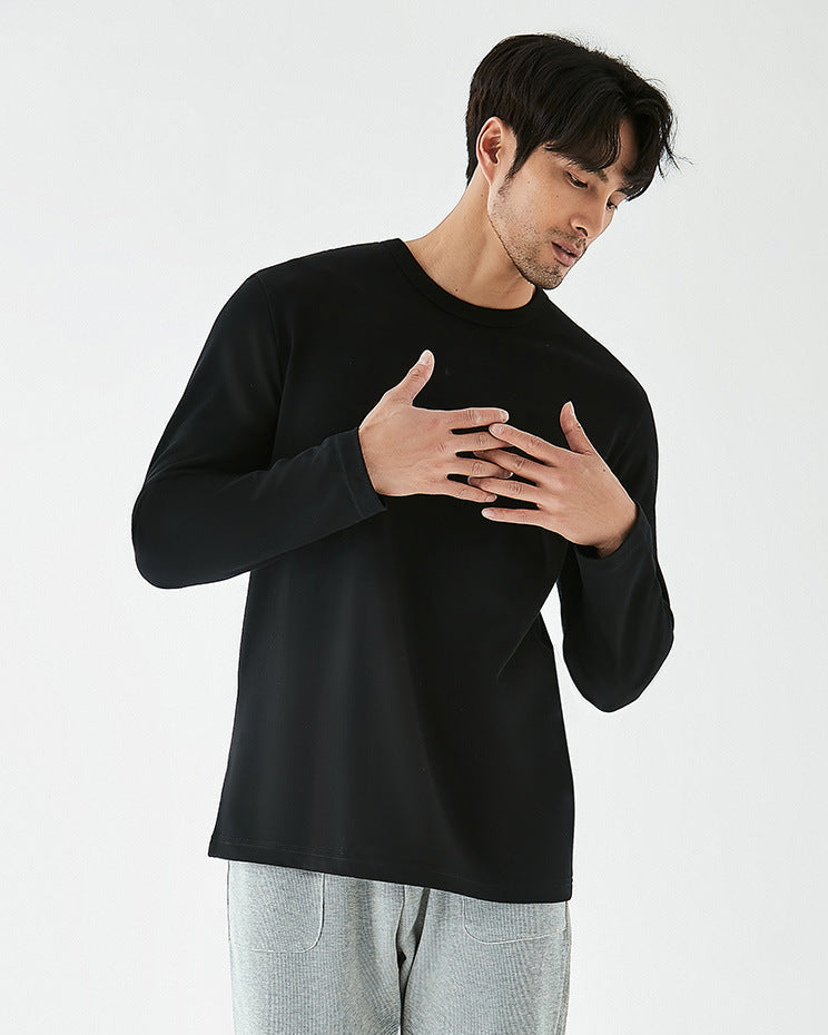 The Light Luxury Pima Cotton Long Sleeve T-Shirt