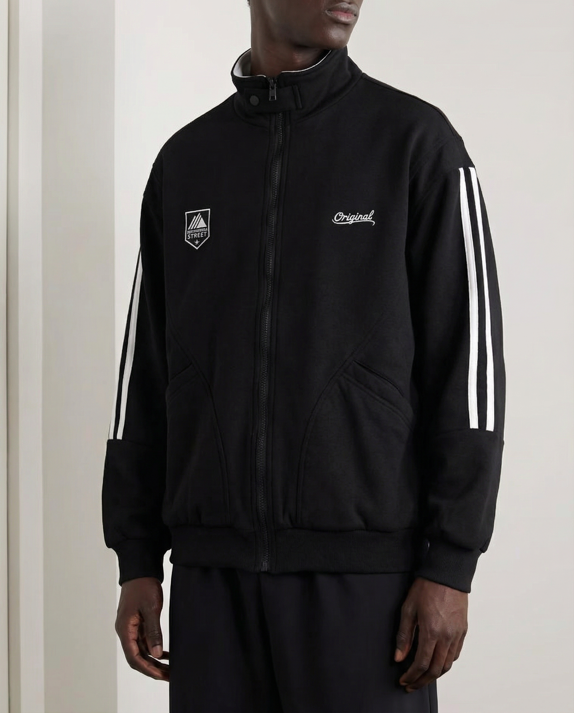The Marcellus Relaxed Zip Cardigan Jacket