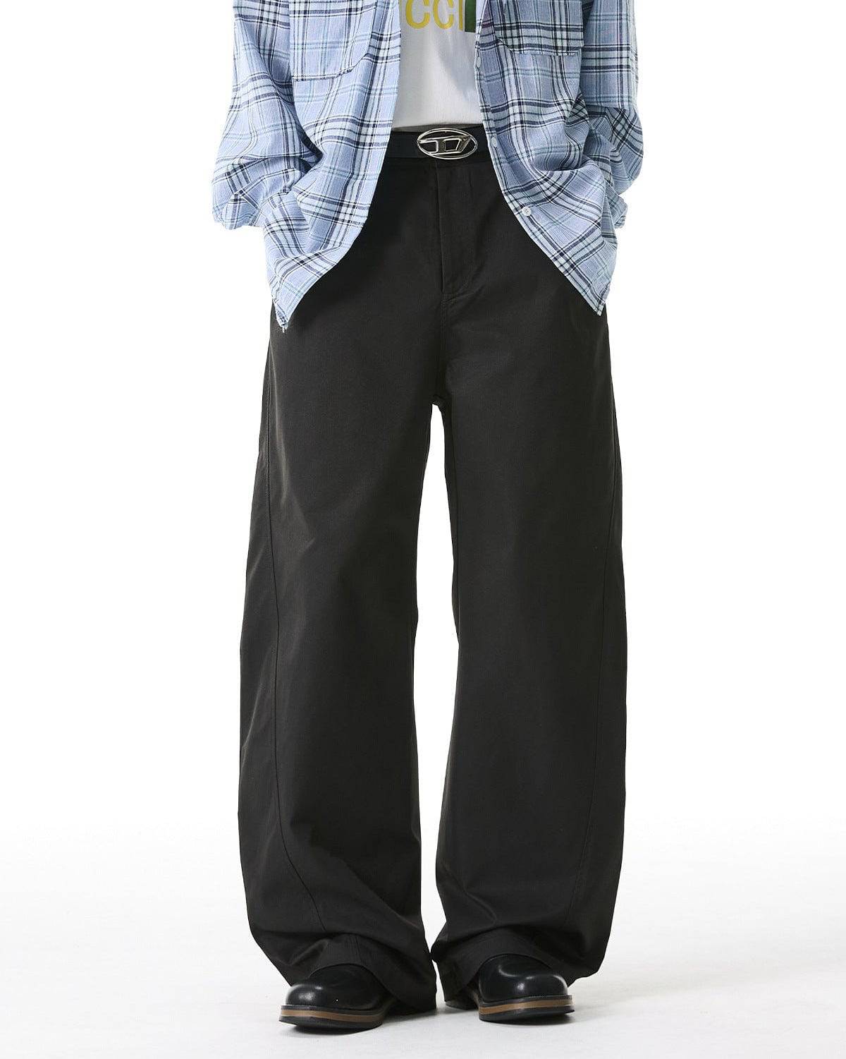 The Divide Pleat Panel Trousers