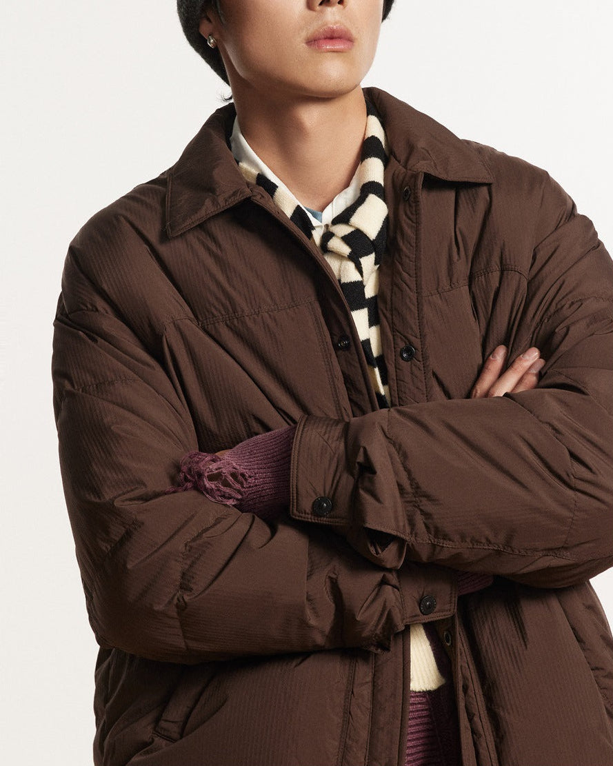 The Lapel Down Overshirt
