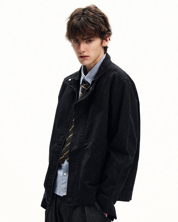 Modern Hooded Workwear Jacket