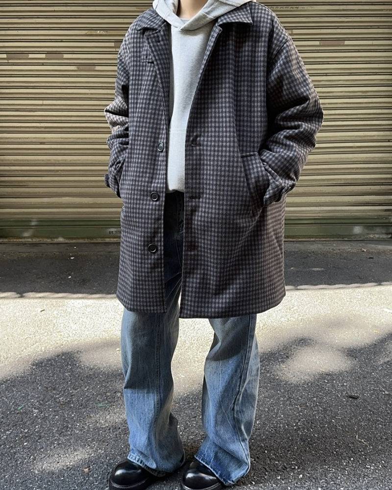 Classic Check Oversized Coat