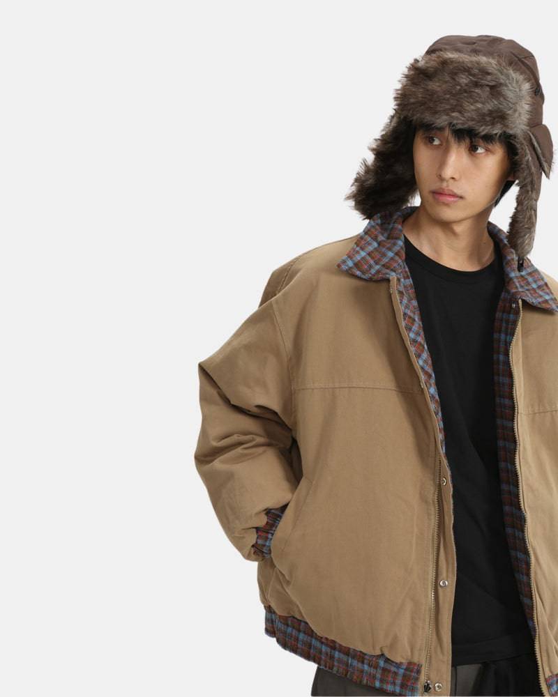 Reversible Utility Puffer Jacket
