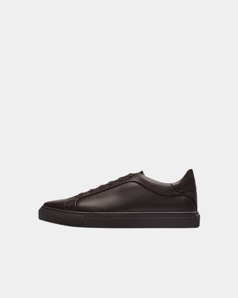 Classic Leather Low-Top Sneakers - brown