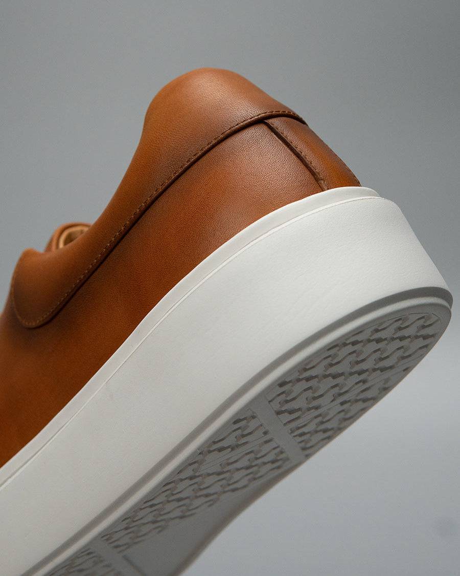 The Small Tire Vintage Leather Sneakers