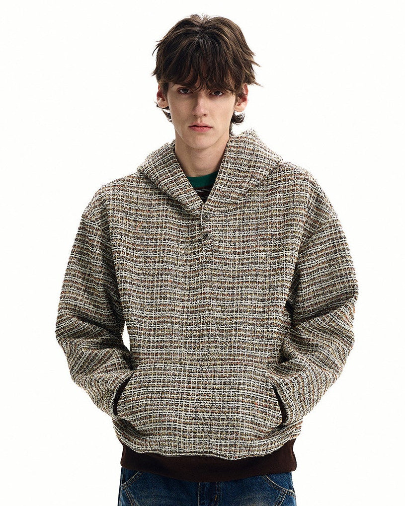 Premium Knit Hooded Sweater