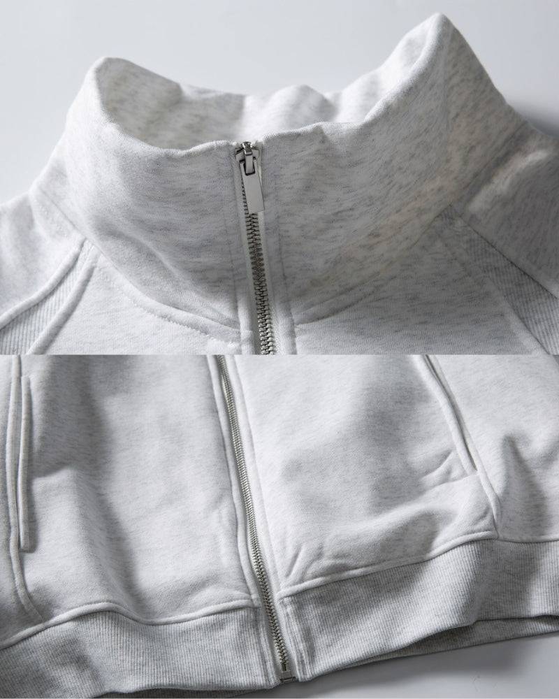 Sport Zip‑Up Track Jacket