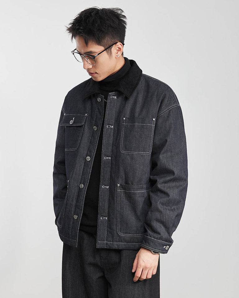 The Montclair Denim Down Jacket