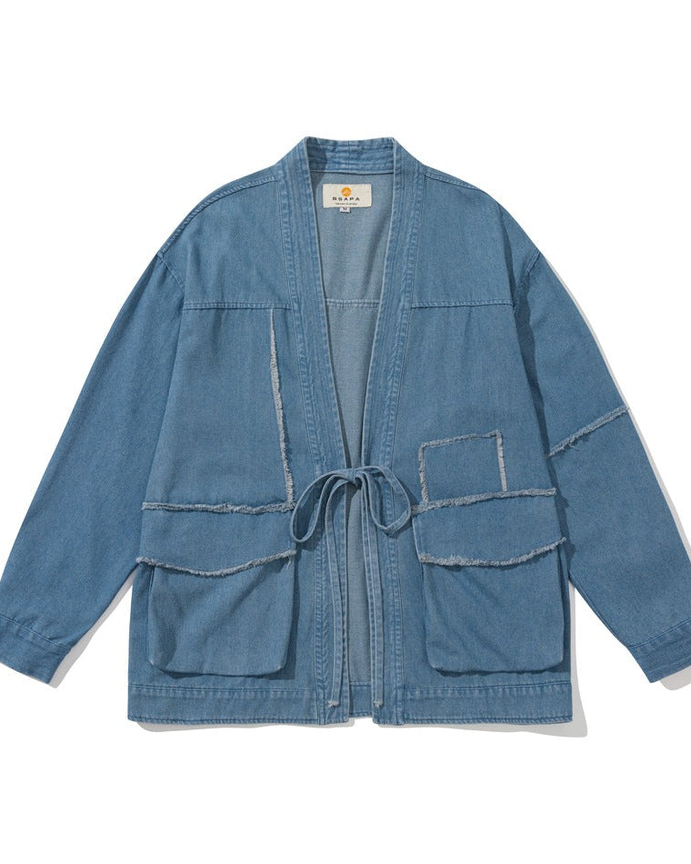 The Rivermoor Denim Robe Jacket