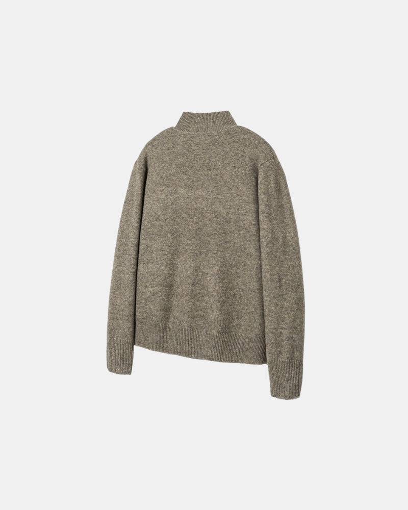Wool Blend Classic Knit Button Cardigan