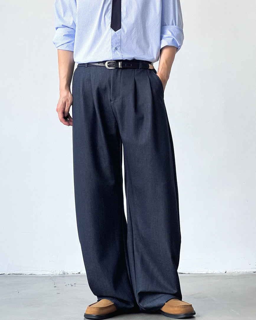 Casual Wide Fit Classic Pants
