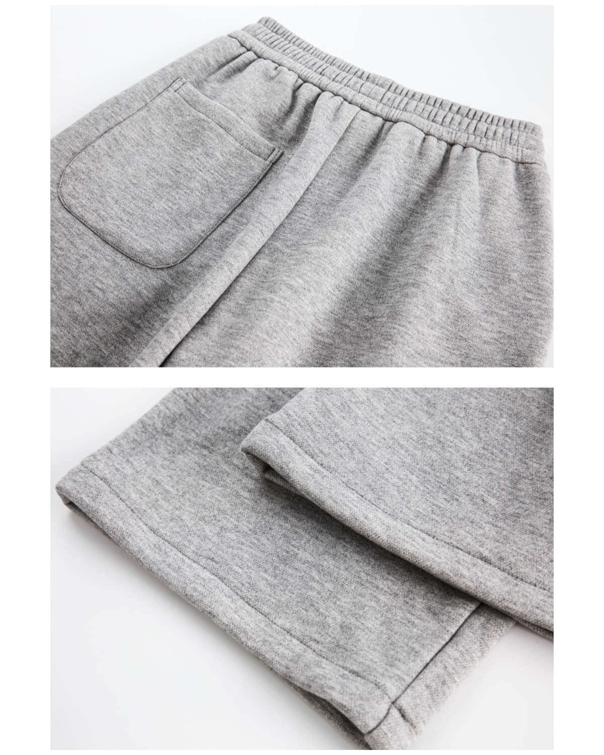 Wide Knit Jersey Trousers
