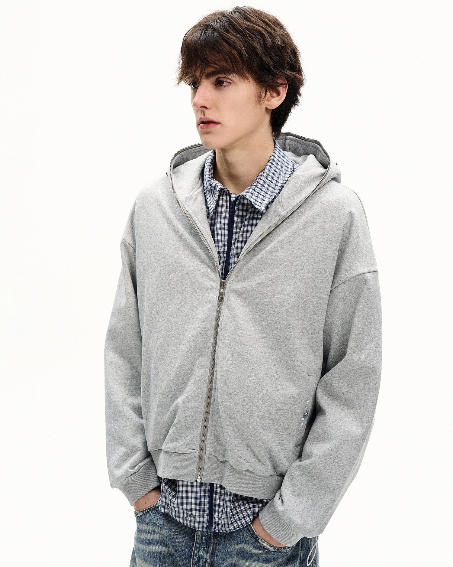 Premium Knit Hooded Jacket