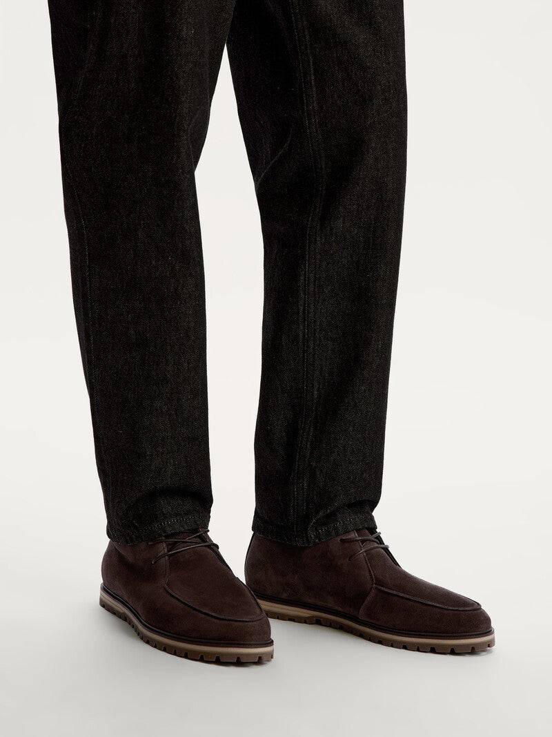 Lace-up boots Dark Chocolate