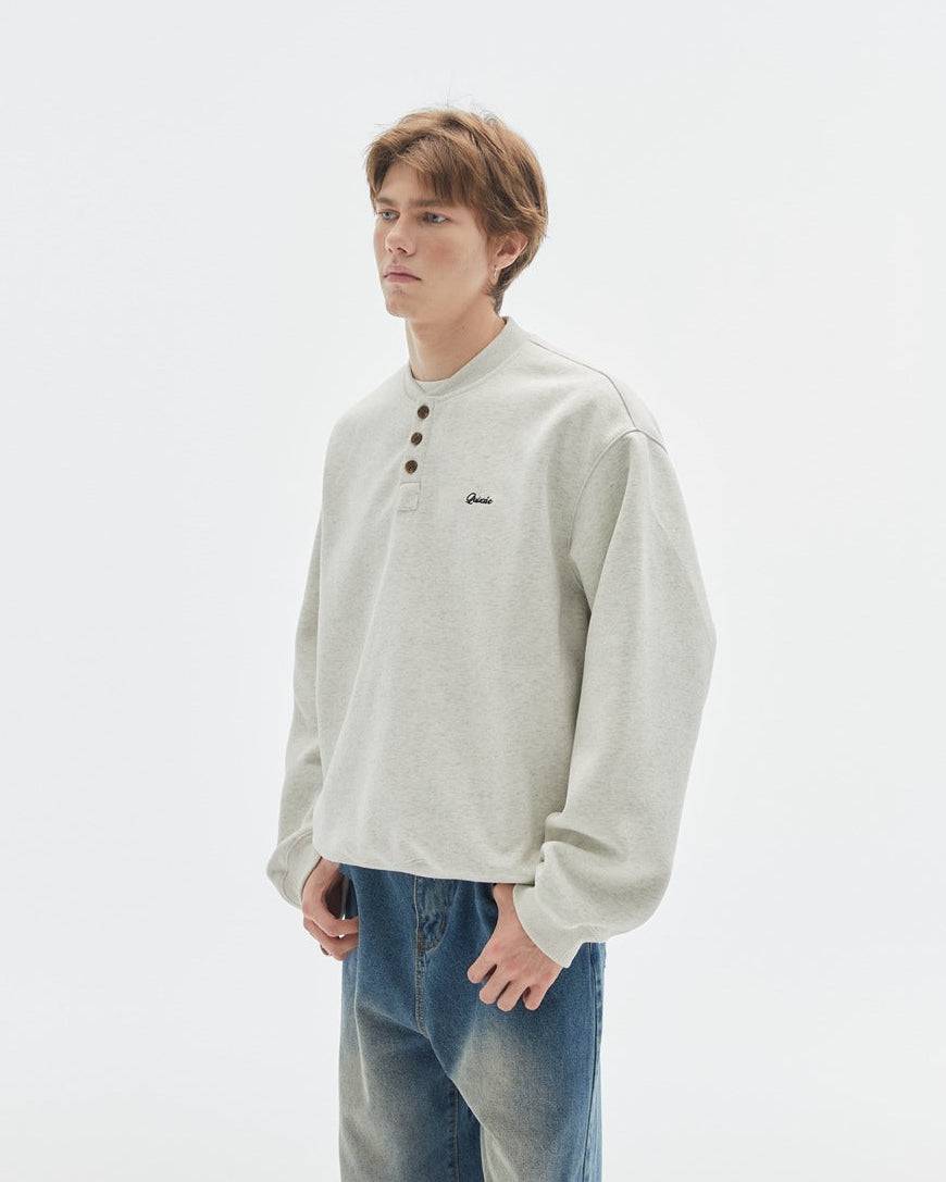 The Harborline Knit Henley Sweater