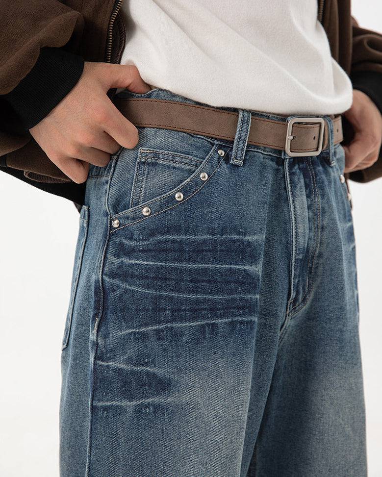 The Rivet Fade Straight Jeans