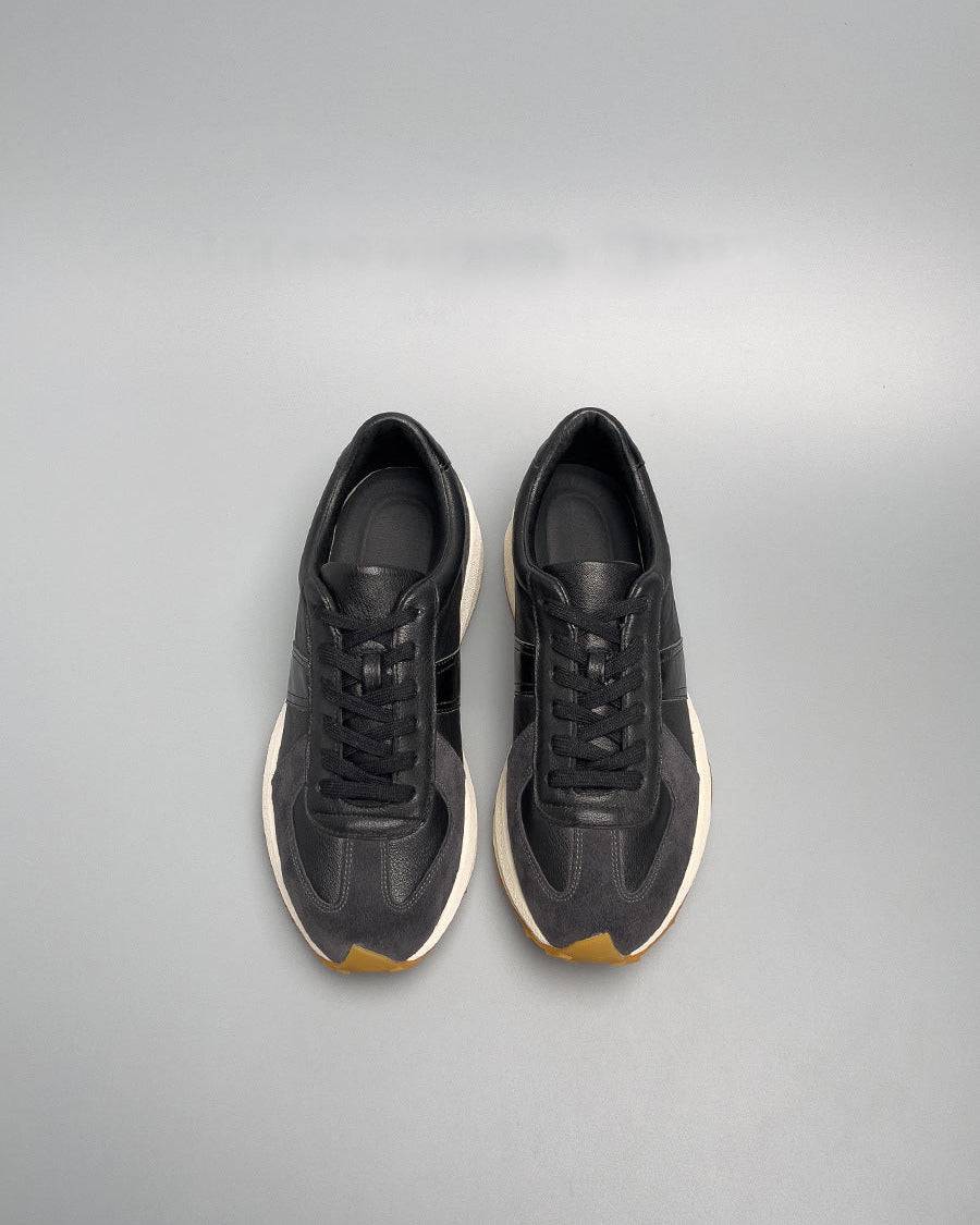 The Wolverine Classic Black Leather Sneakers