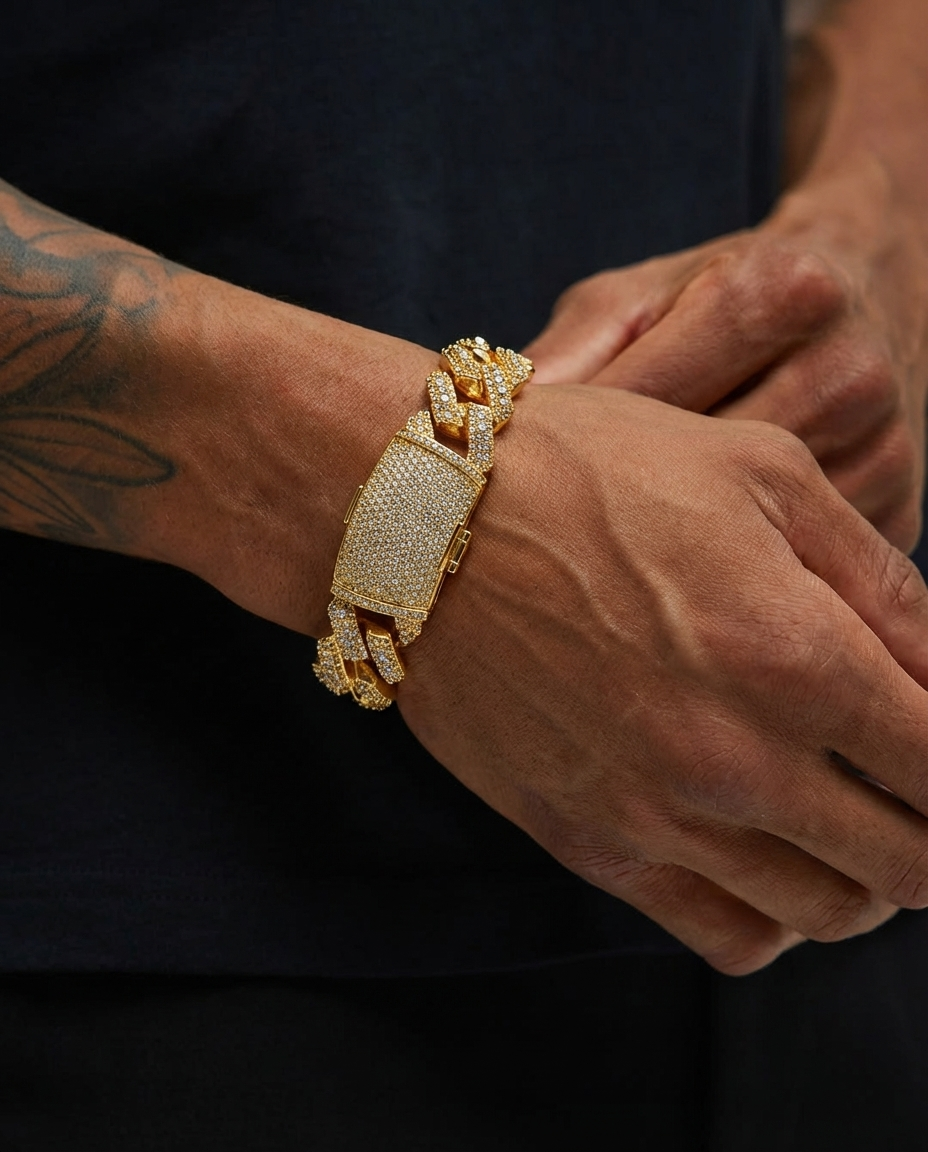 Glacier Iced Cuban Bracelet