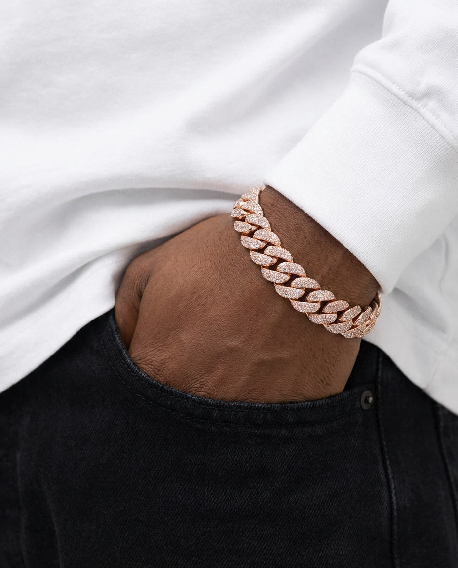 Grand Iced Cuban Link Bracelet