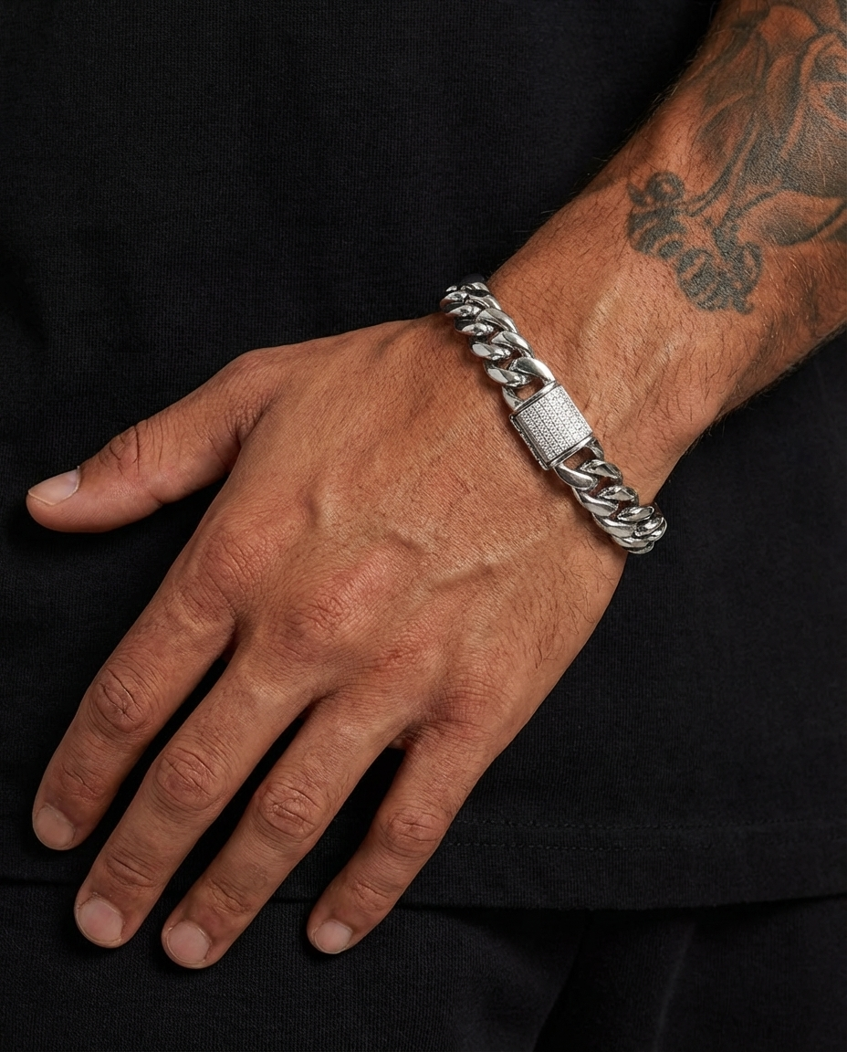 Imperial Pavé Cuban Link Bracelet