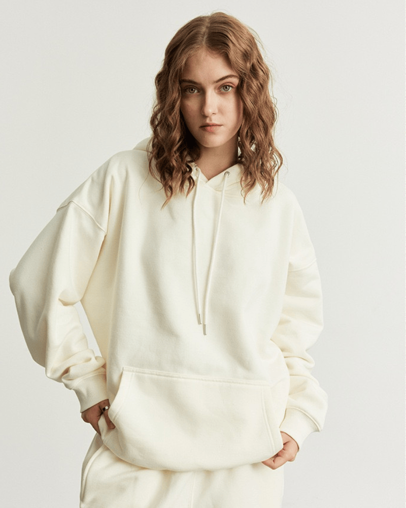 Oversized Hoodie with Drawstrings