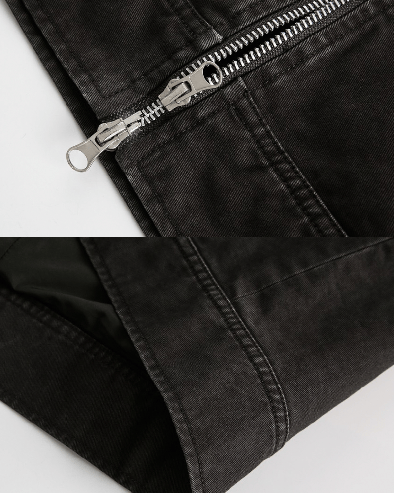 Utility Pocket Cotton Jacket