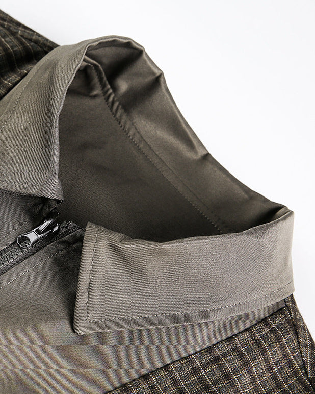 The Cinderbrook Plaid Cargo Jacket