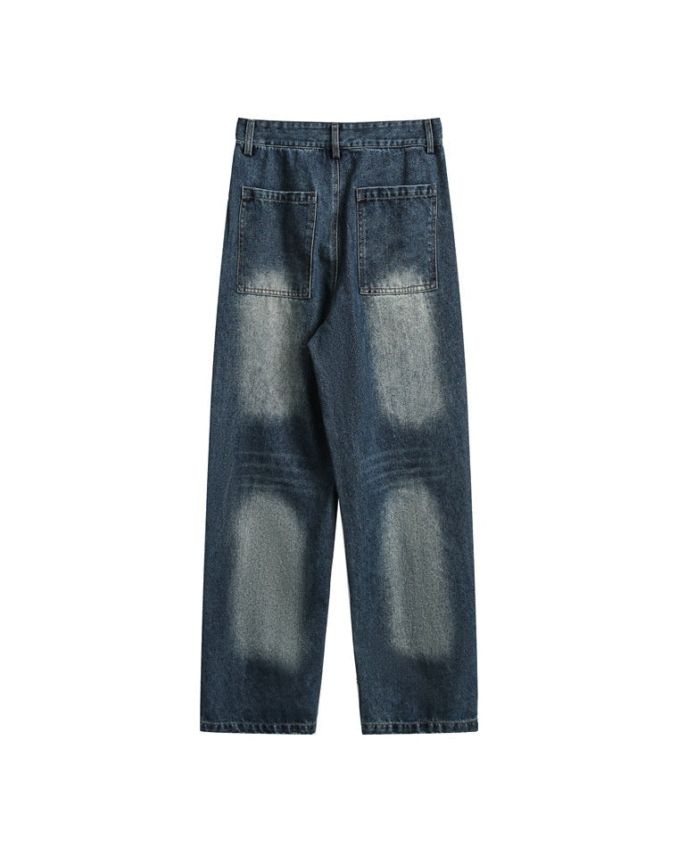 The Ozark Vintage Straight Black Jeans