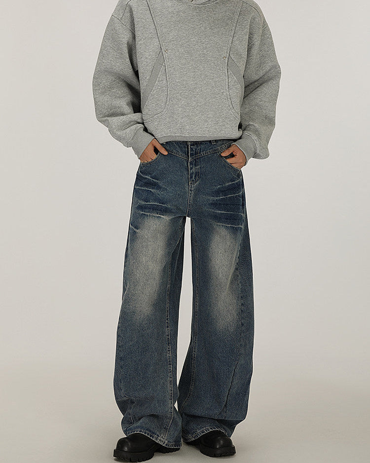 Relaxed Vintage Denim Jeans