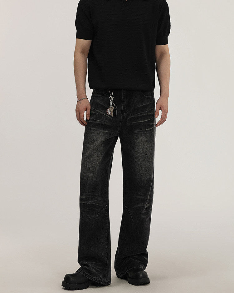Light Wash Denim Relaxed Jean