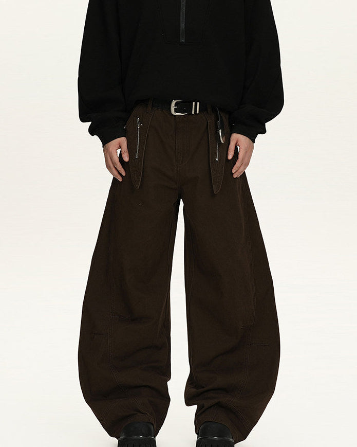 Utility Fit Zip Jeans