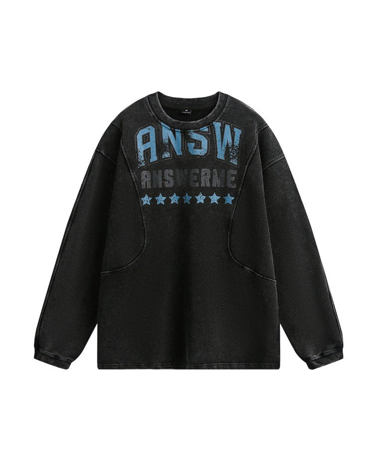 The Hudson Washed Knit Sweater