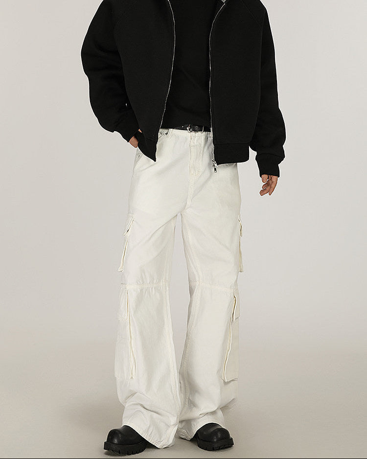 Essential Soft Cotton Cargo Jeans