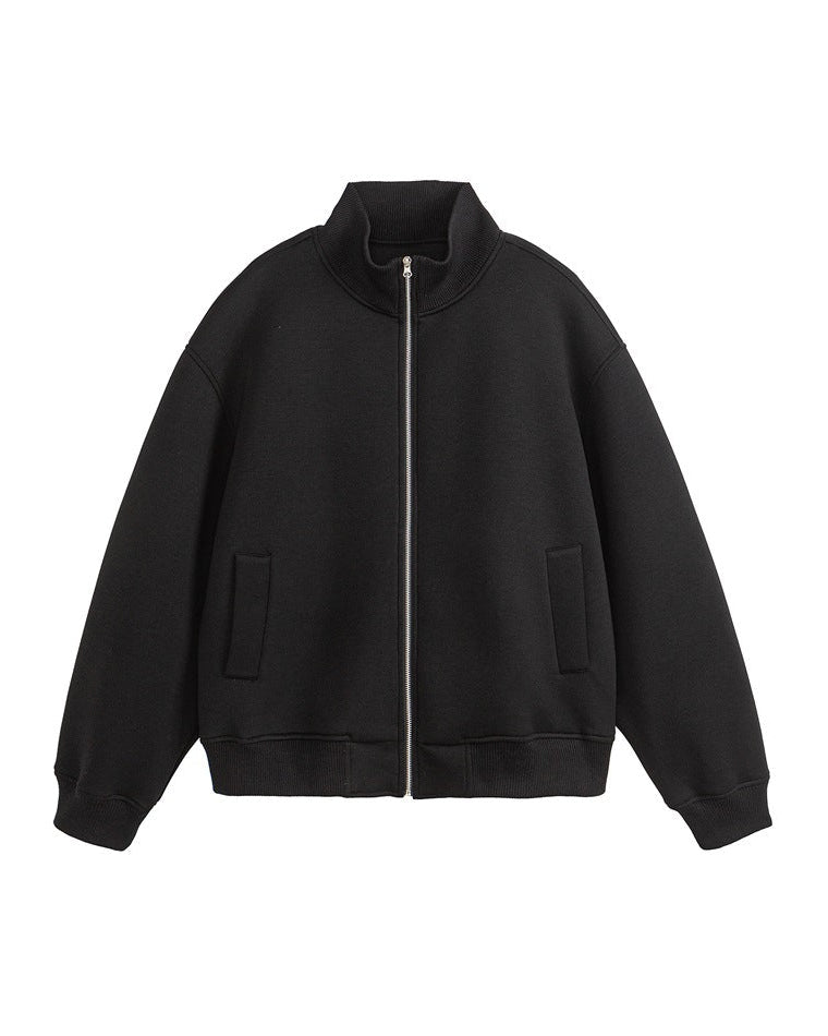 The Titan Knit Zip Cardigan Jacket