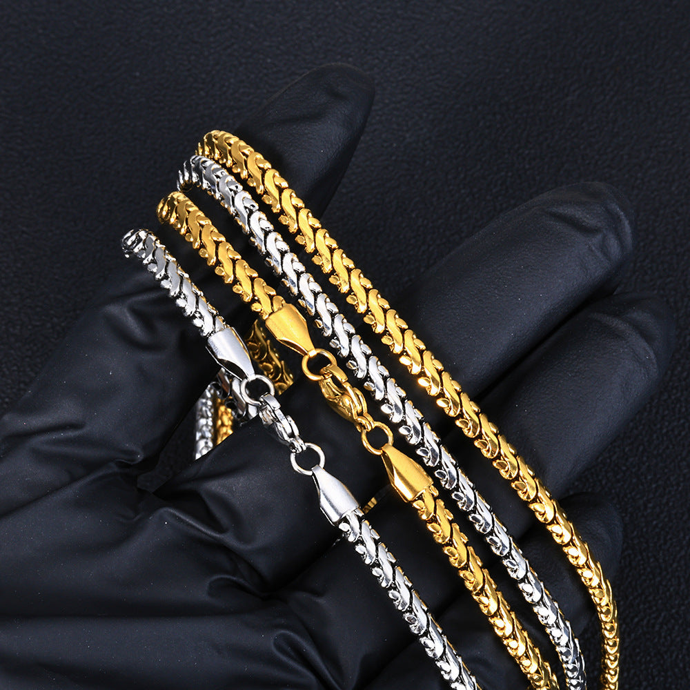 Signature Gold Rope Chain Necklace