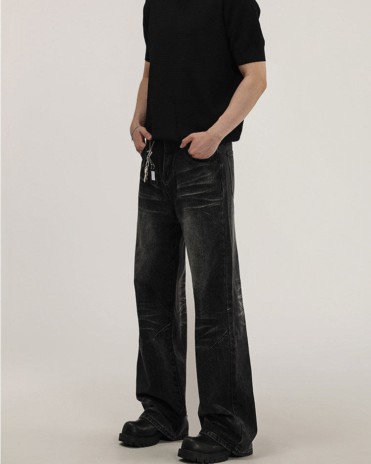 Light Wash Denim Relaxed Jean