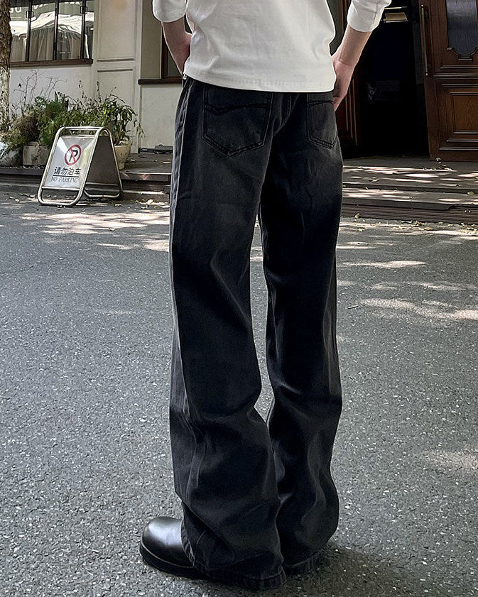 Essential Wide-Leg Denim Jeans