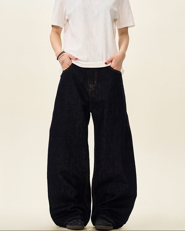 Deep Indigo Relaxed Fit Jeans